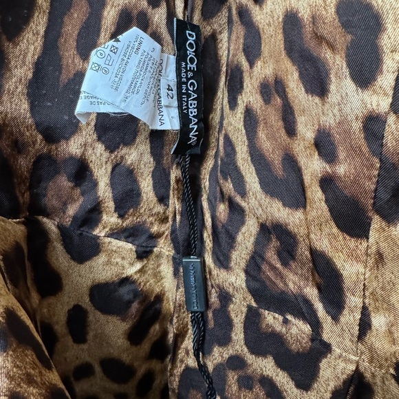 DOLCE & GABBANA Stunning Fringed Wool Tweed Boucle Dress 42 IT / 6 - 8 US - Picture 8 of 11